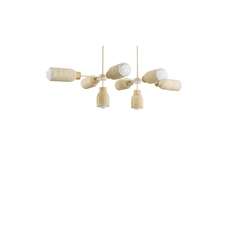 Pompeii 8 Light Pendant Oyster