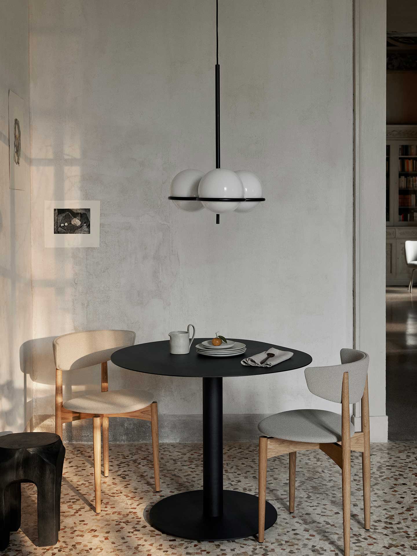 Era Chandelier Black