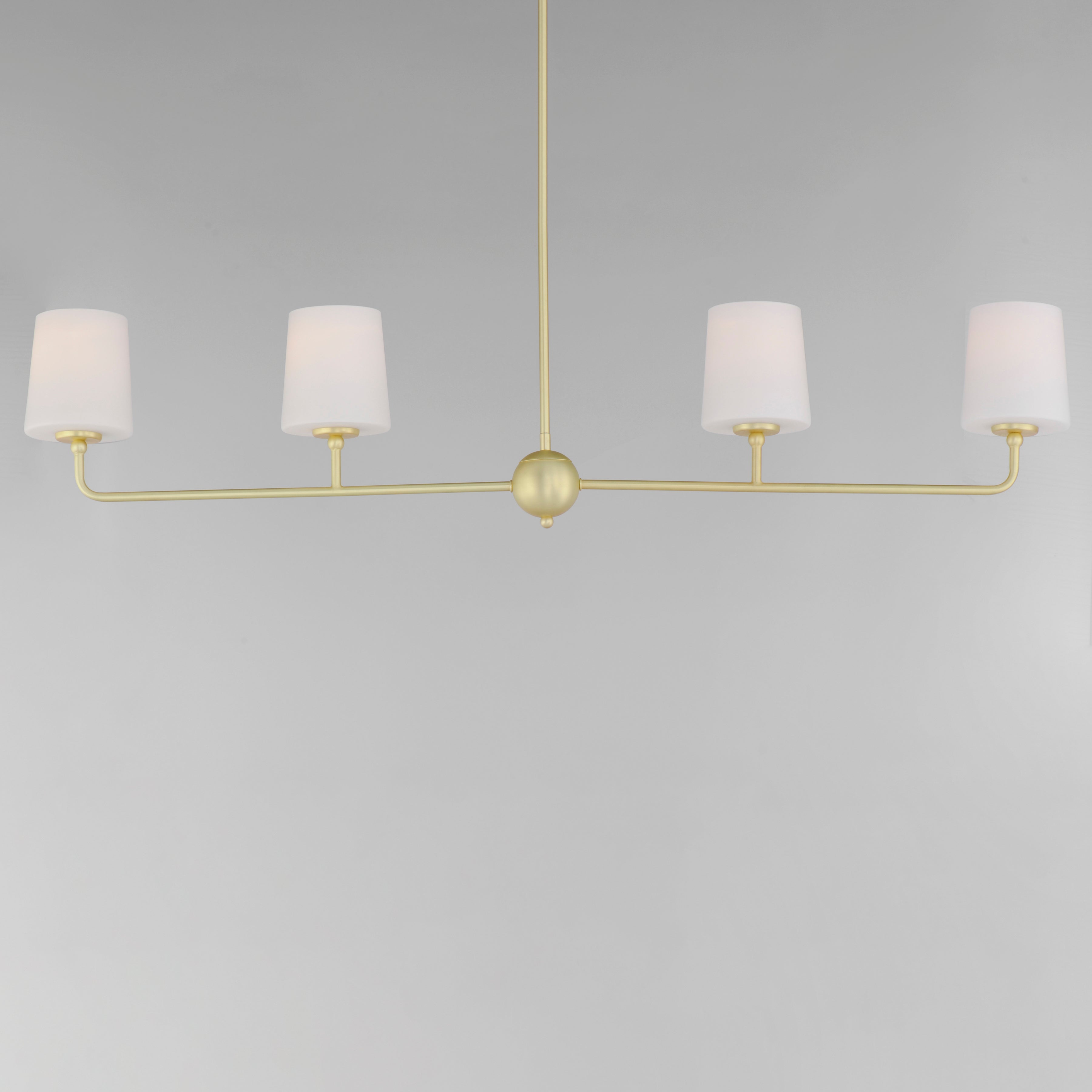Bristol 4 Light Chandelier Brass