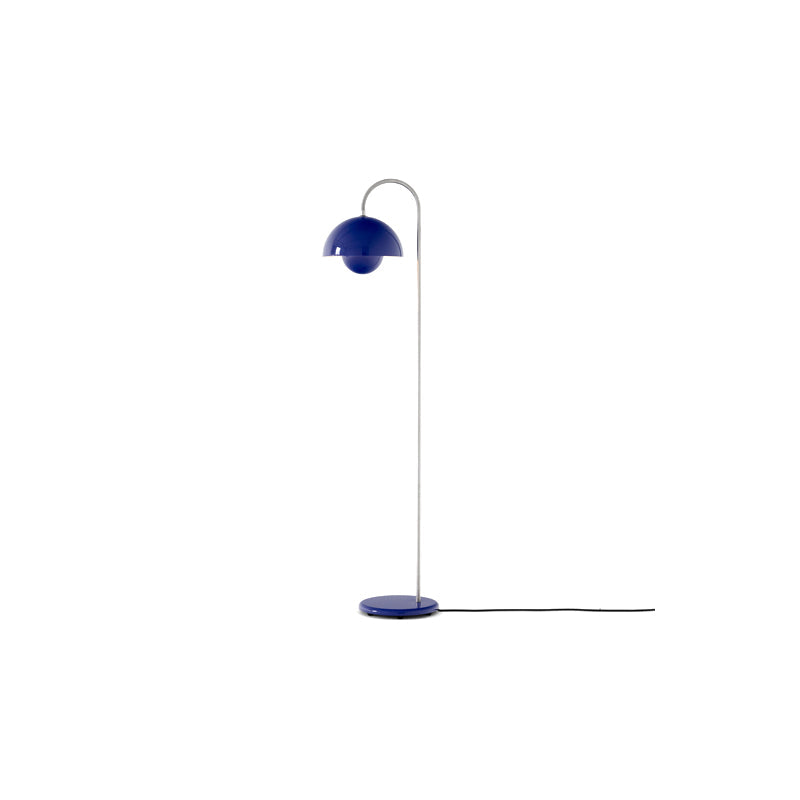 Flowerpot VP12 Floor Lamp Cobalt Blue