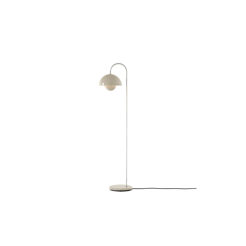 Flowerpot VP12 Floor Lamp Grey Beige