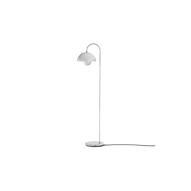 Flowerpot VP12 Floor Lamp Chrome