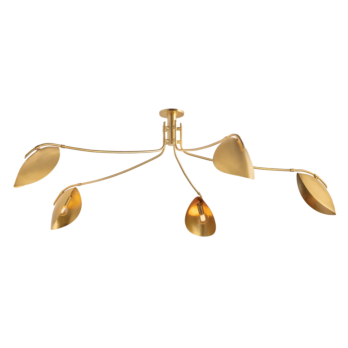 Avondale Flush Mount Brass