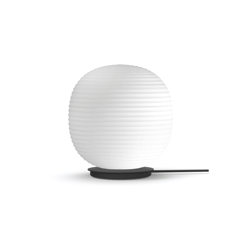 Lantern Globe Floor Lamp White