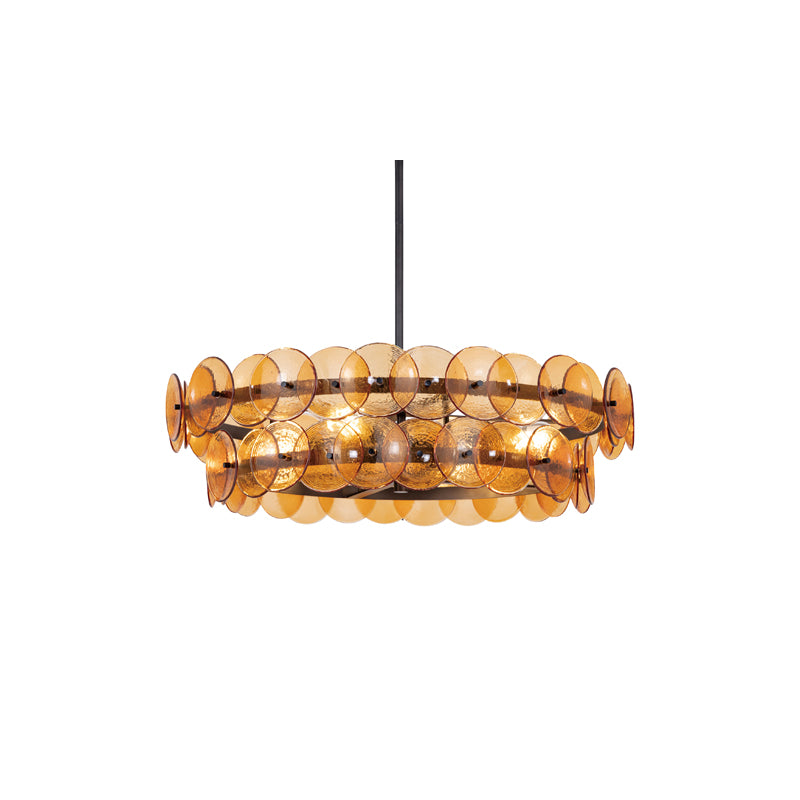 Loren 6 Light Chandelier Bronze