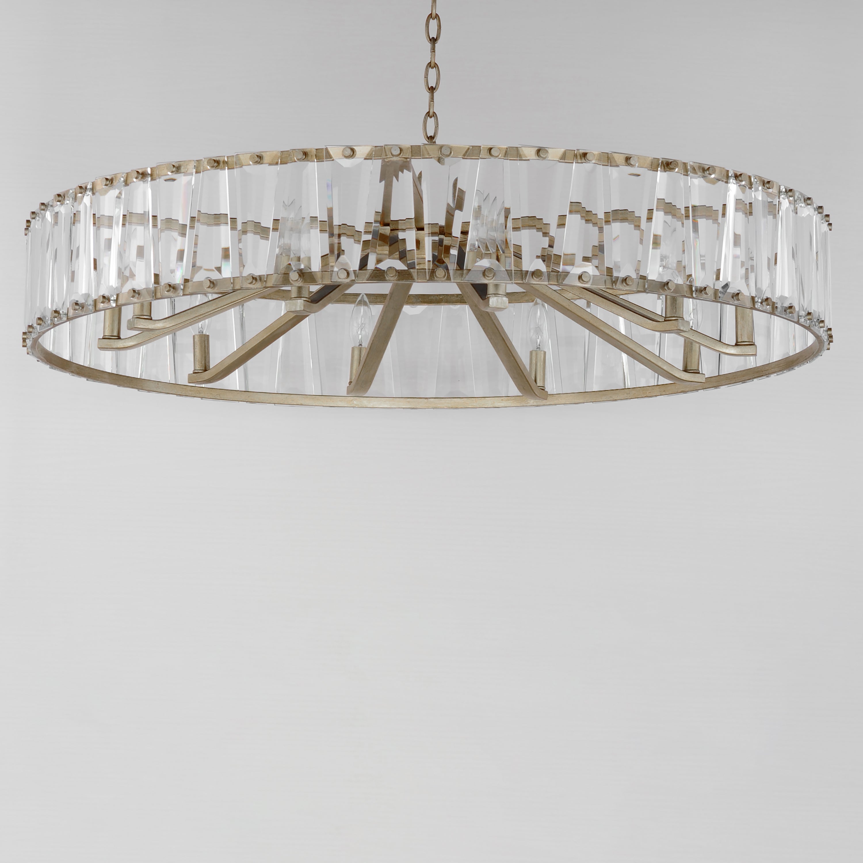 Odeon 10 Light Chandelier Gold
