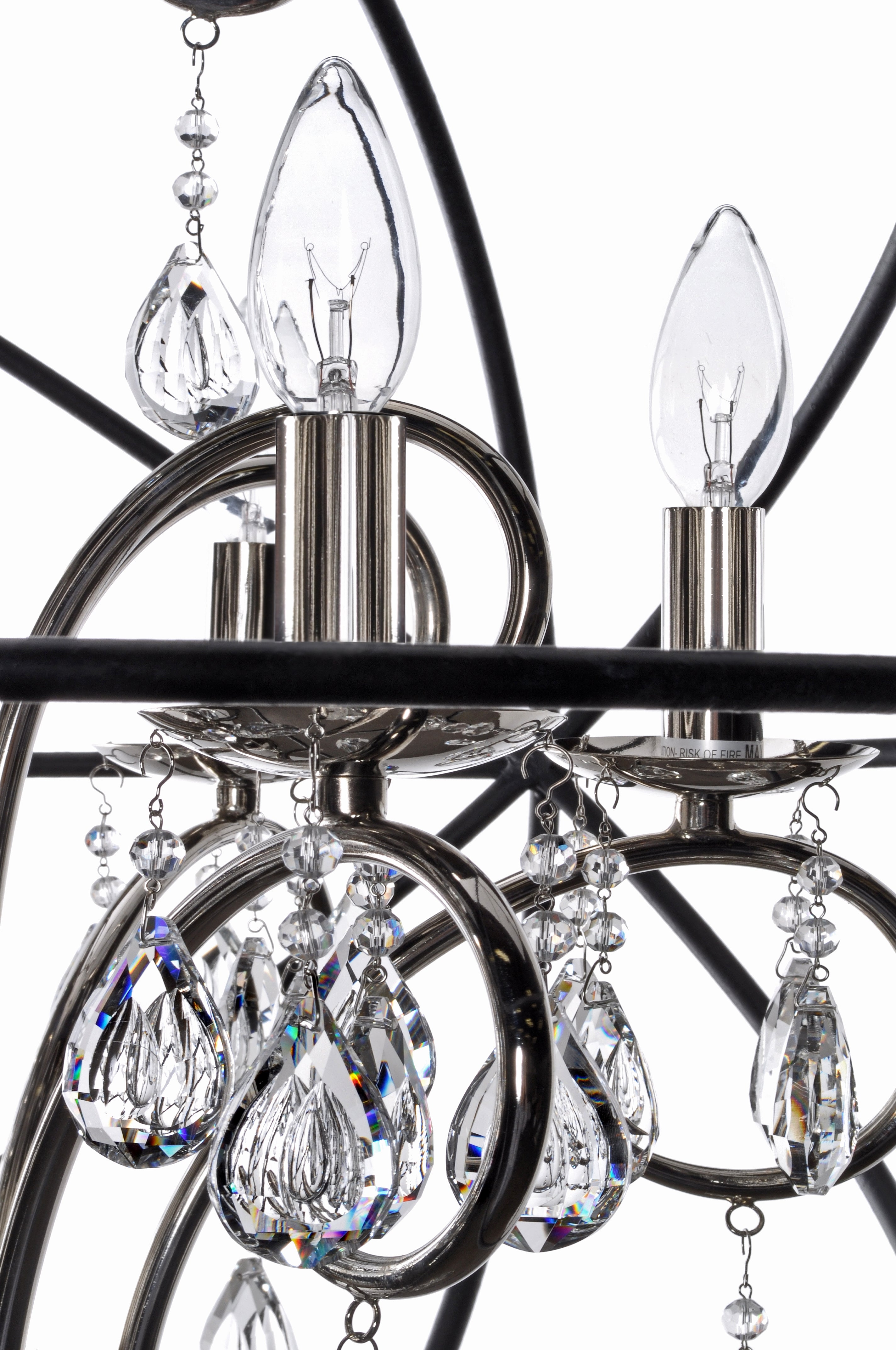 Orbit 12 Light Pendant Bronze