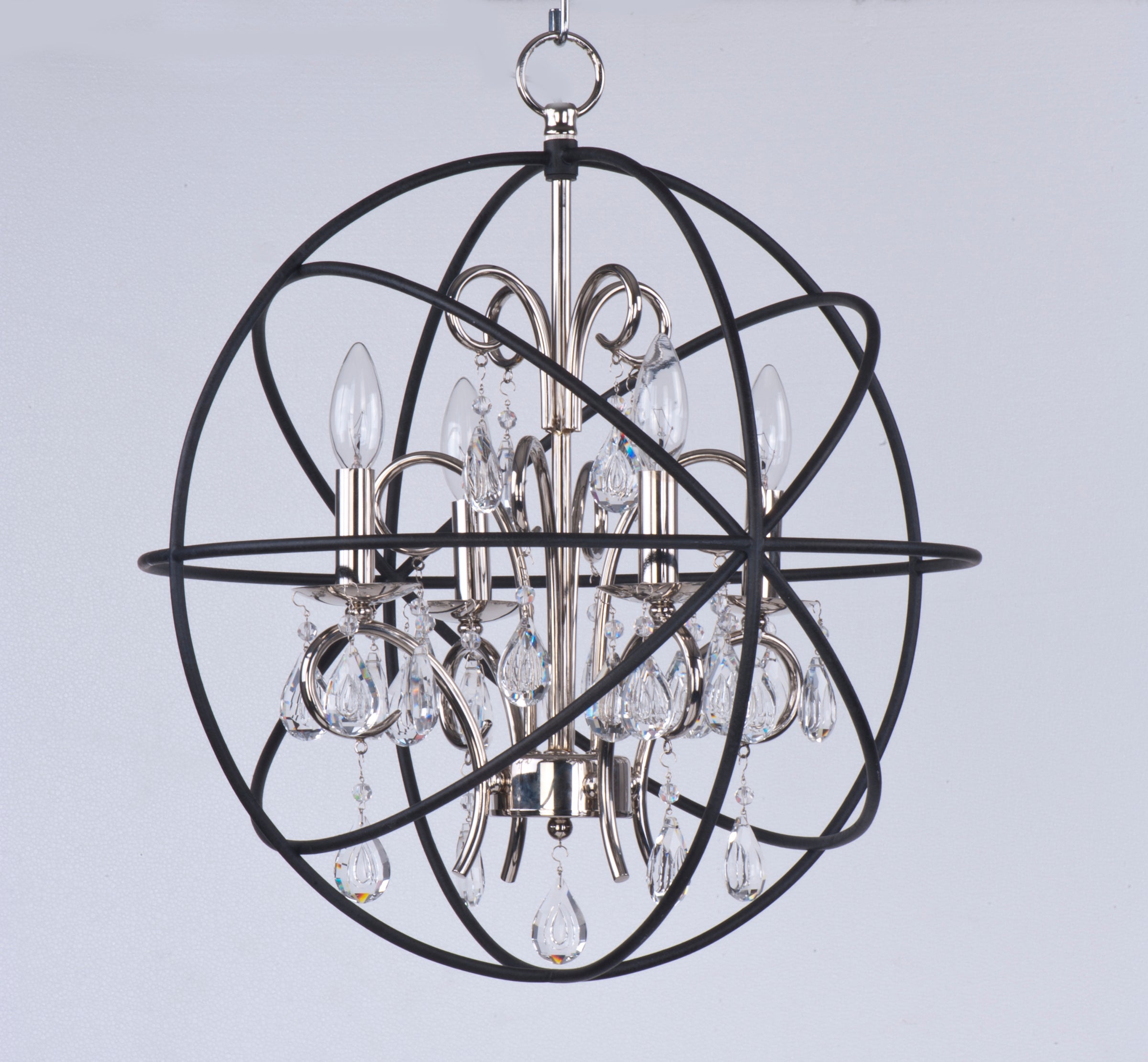 Orbit 4 Light Pendant Nickel