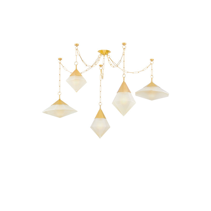 Angelique Pendant Brass Large