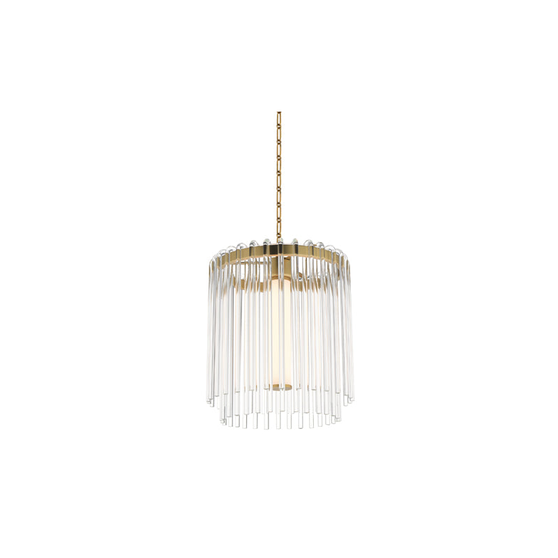 Jolie Small Led Pendant Brass