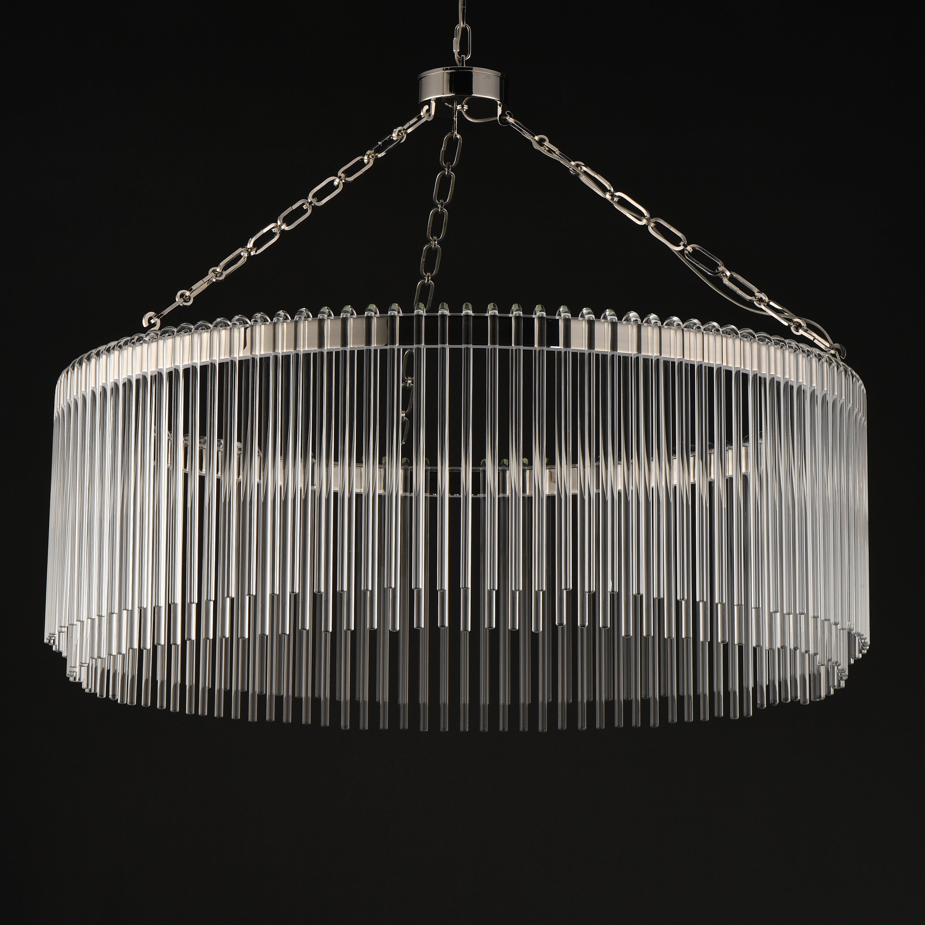 Jolie Large Led Pendant Nickel