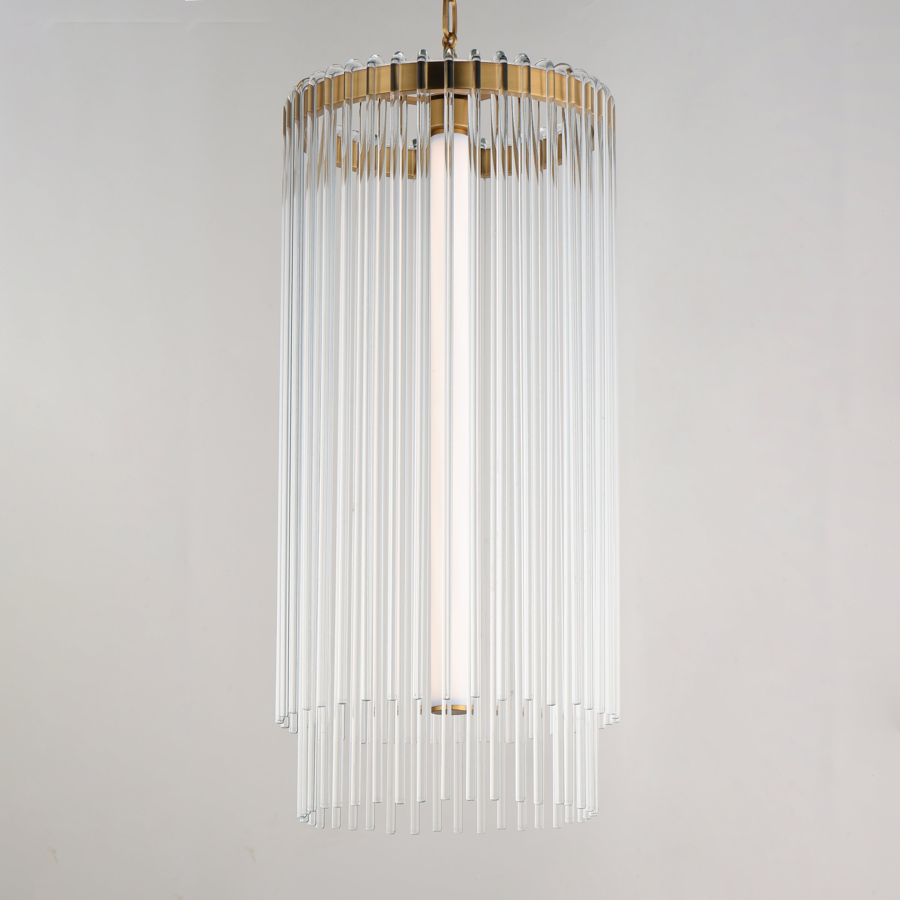 Jolie Foyer Pendant Brass