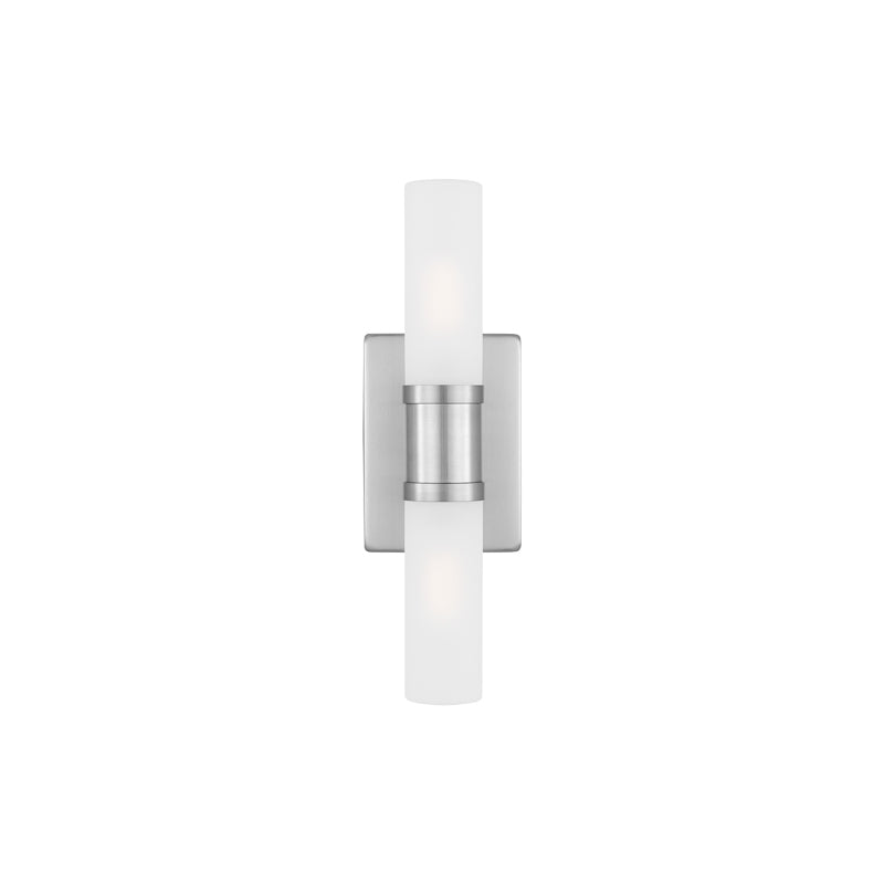 Keaton Small 2-Light Vanity Nickel
