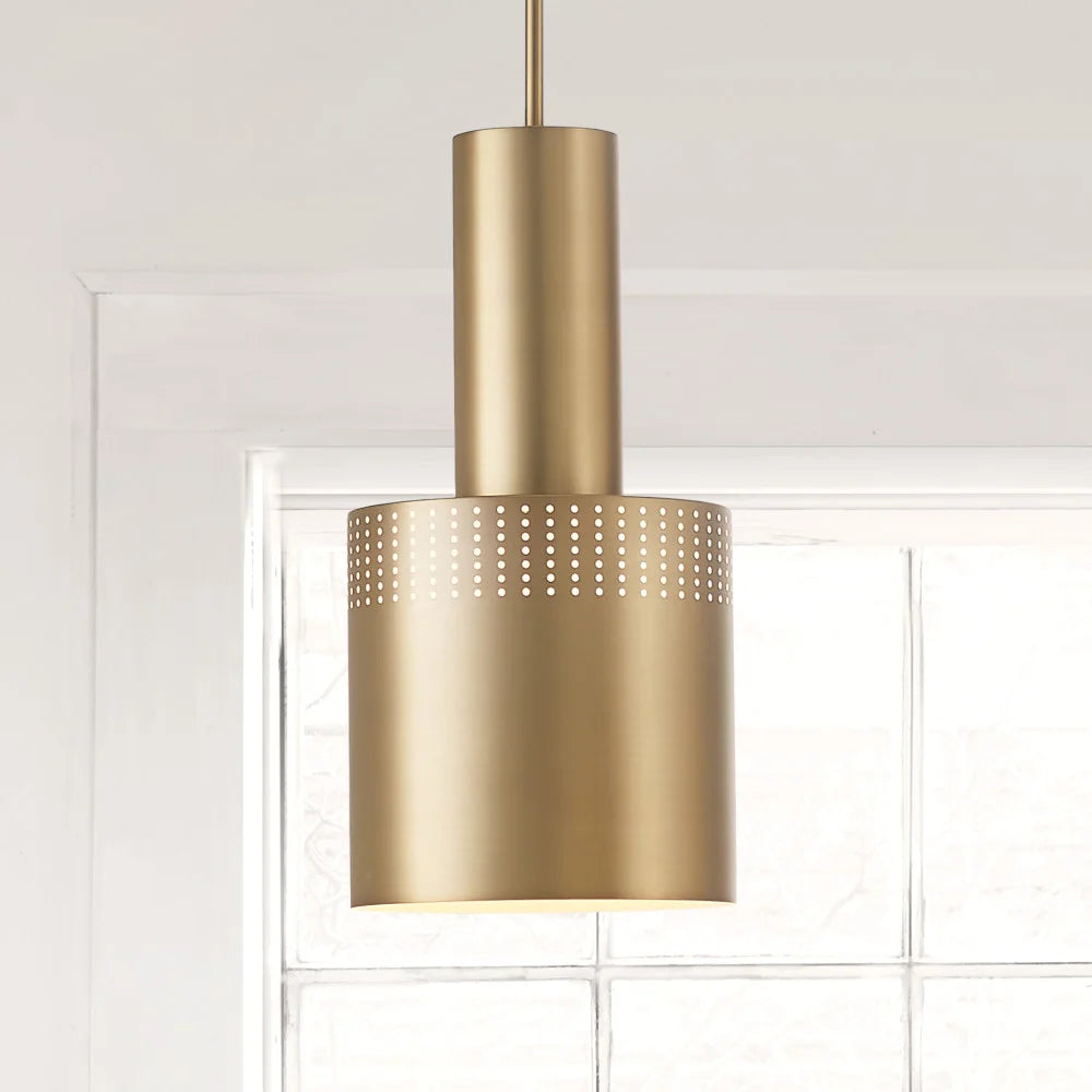 Casey Metal Pendant Brass