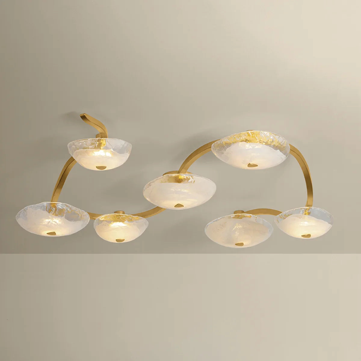 Kune Flush Brass Large