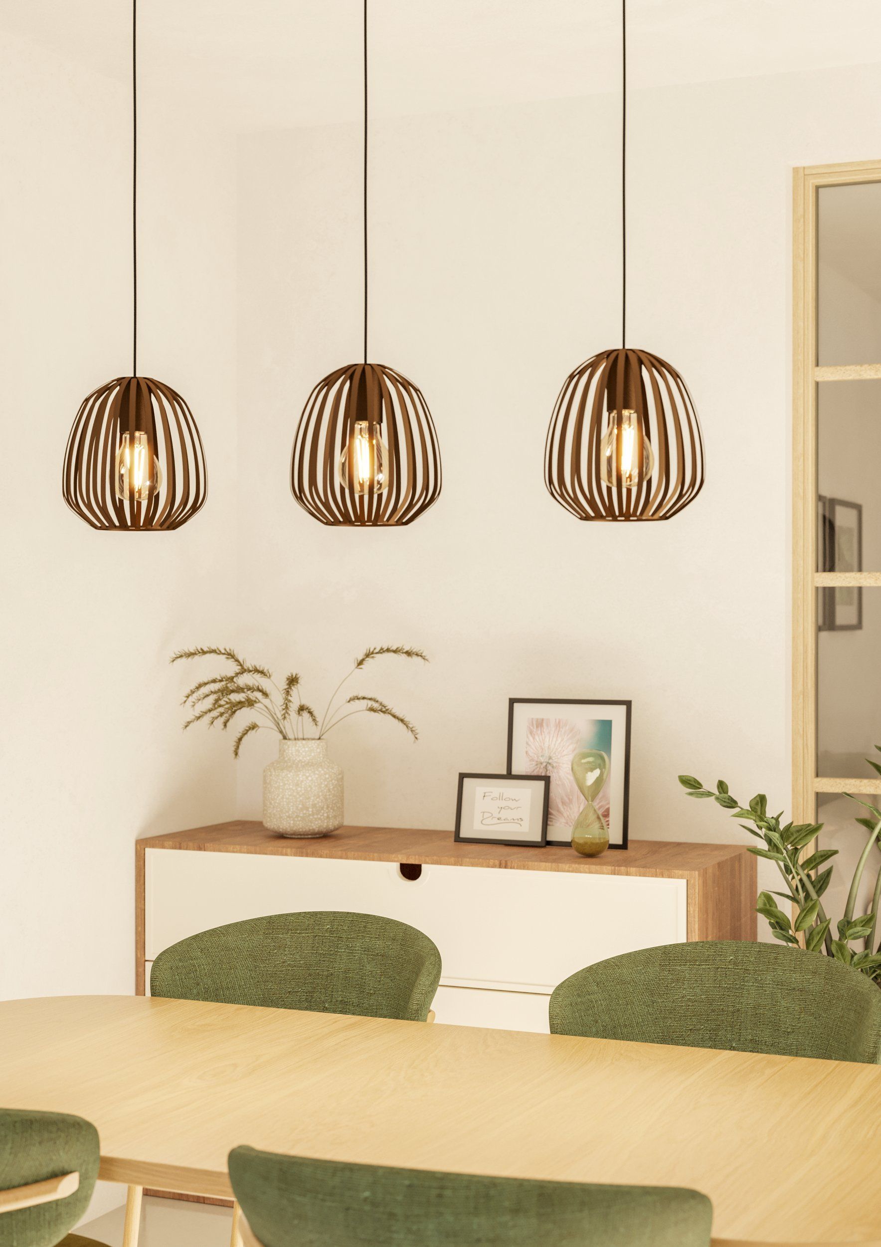 Espinal 3 Light Led Pendant