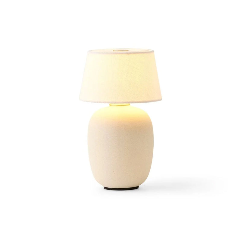 Torso Portable Table Lamp Sand