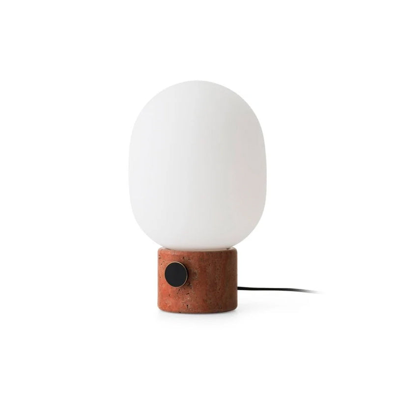 JWDA Corded Table Lamp Red Travertine