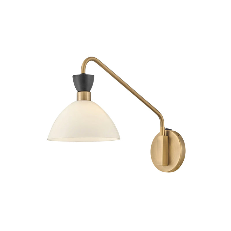 Simon Medium Single Sconce Brass