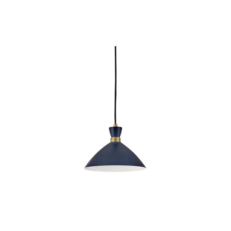 Simon Medium Convertible Pendant Matte Navy