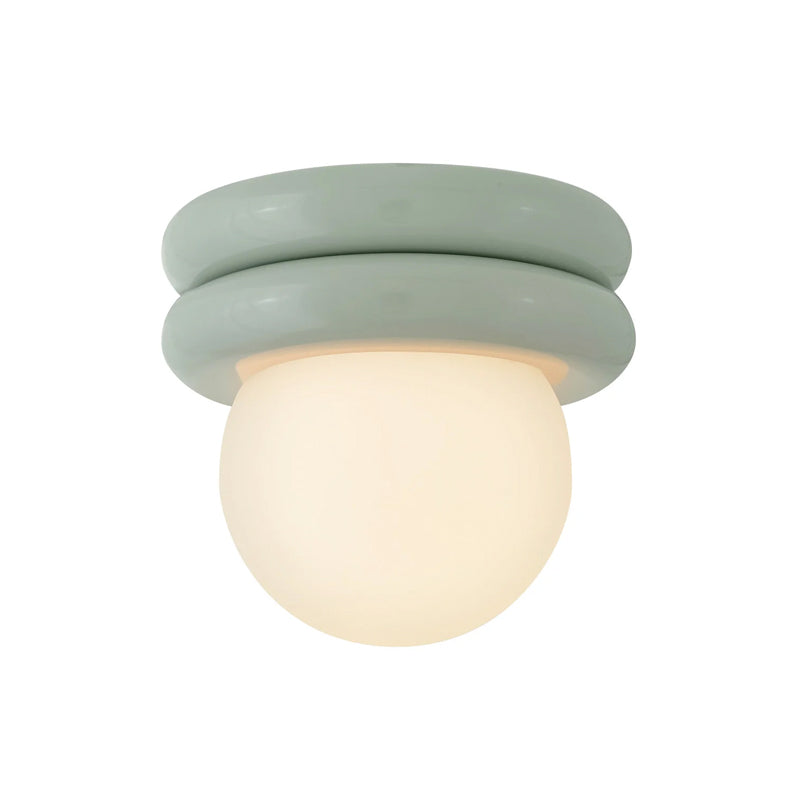 Noa Extra Small Convertible Flush Mount Seafoam