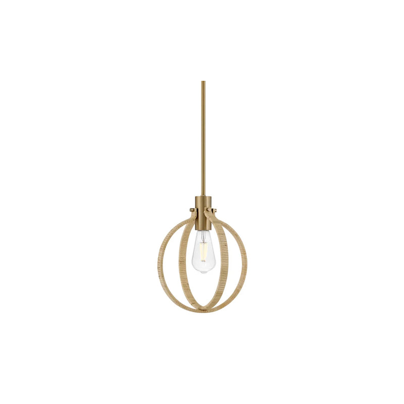 Fallon Pendant Brass