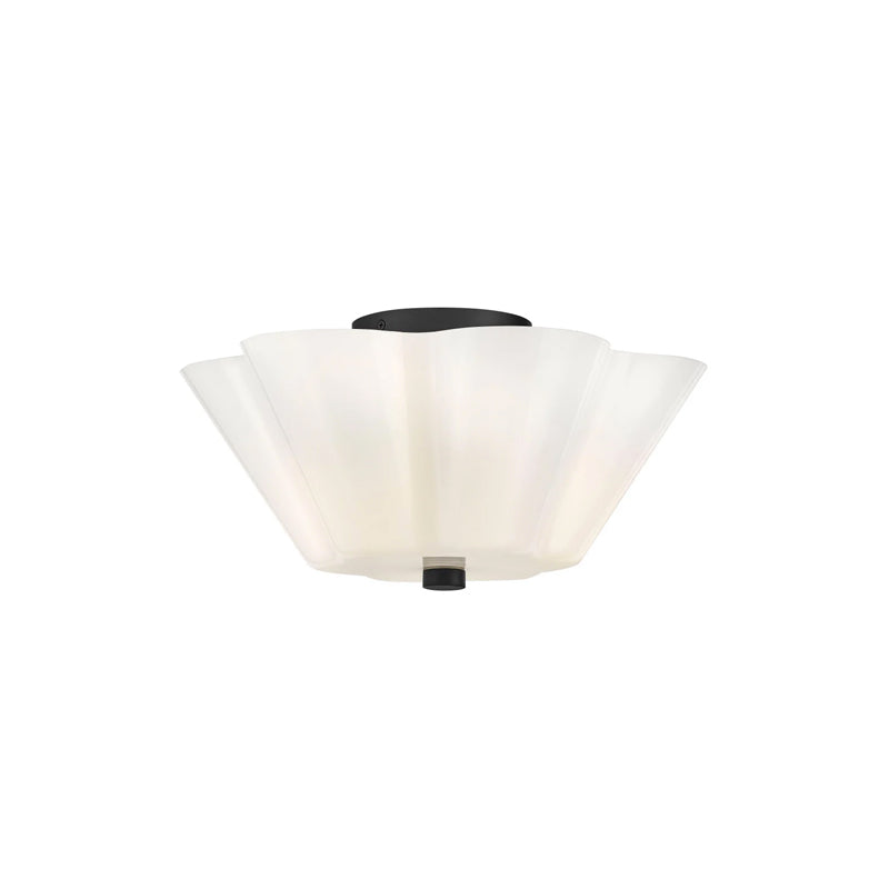 Honey Semi Flush Black