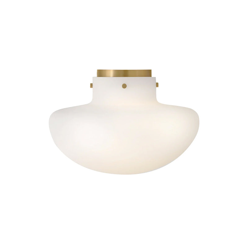 Molly Medium Semi Flush Brass