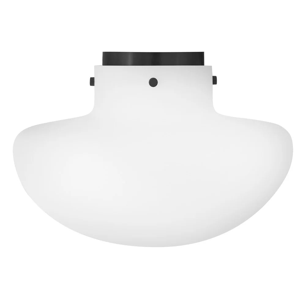 Molly Medium Semi Flush Black