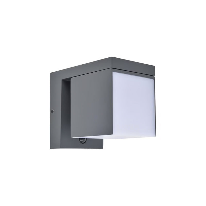 Tycho Lámpara Pared Solar Híbrida / Sensor Movimiento