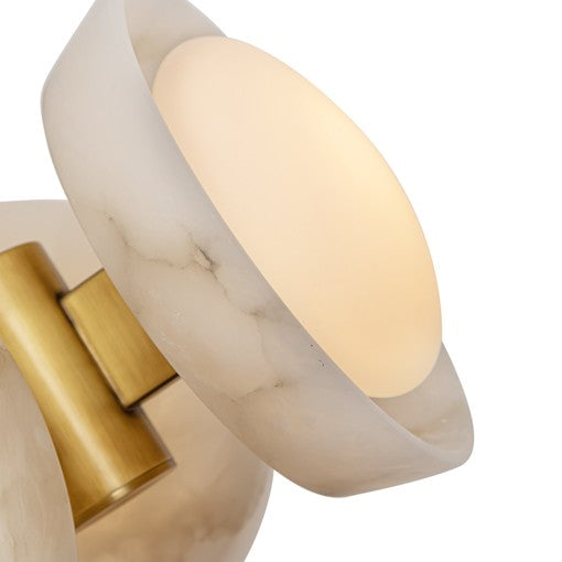 Alonso 3 Light Ch Brass
