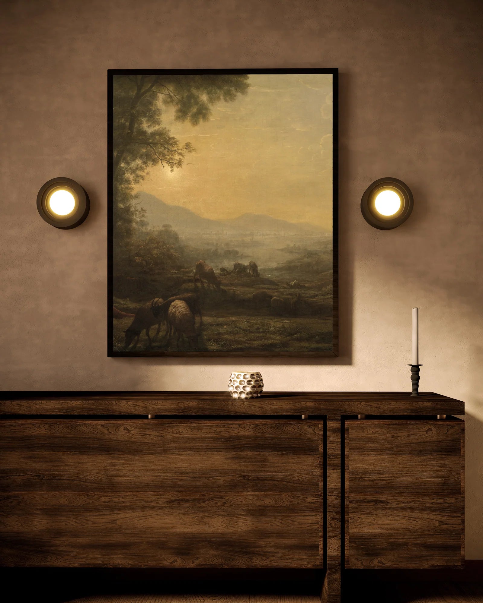 Arco Vanity Wall Sconce Black