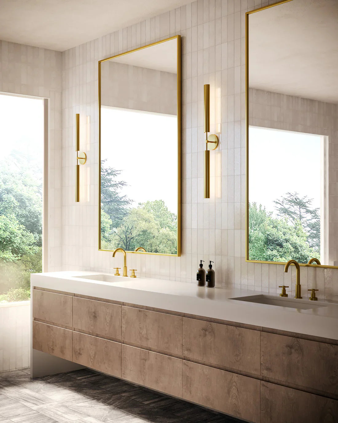 Astrid Double Brass