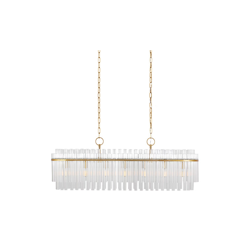Beckett Linear Chandelier Brass
