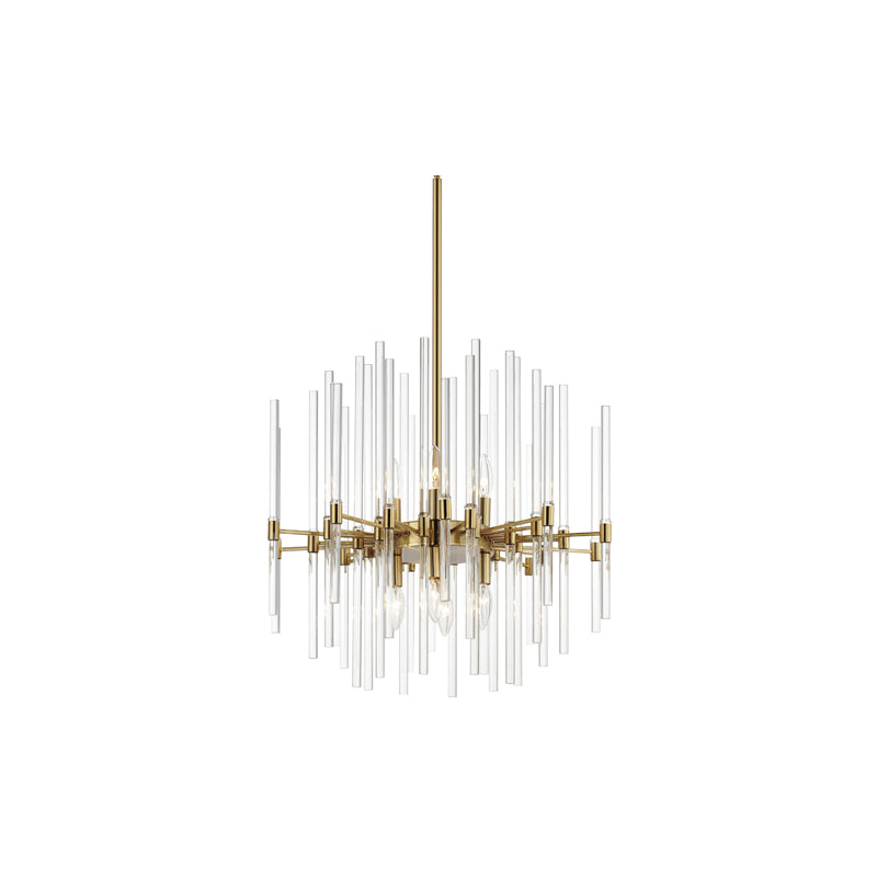 Divine 24" Chandelier Heritage Brass