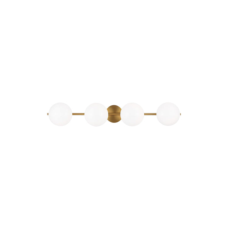 Lune 4 Light Bath Sconce Brass