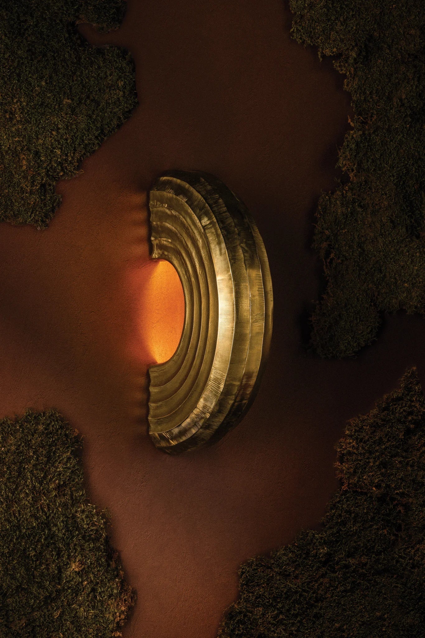 Enko Wall Sconce Brass