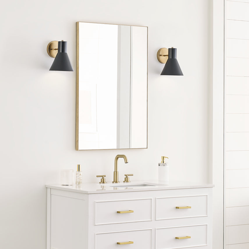 Towner One Light Wall Brass