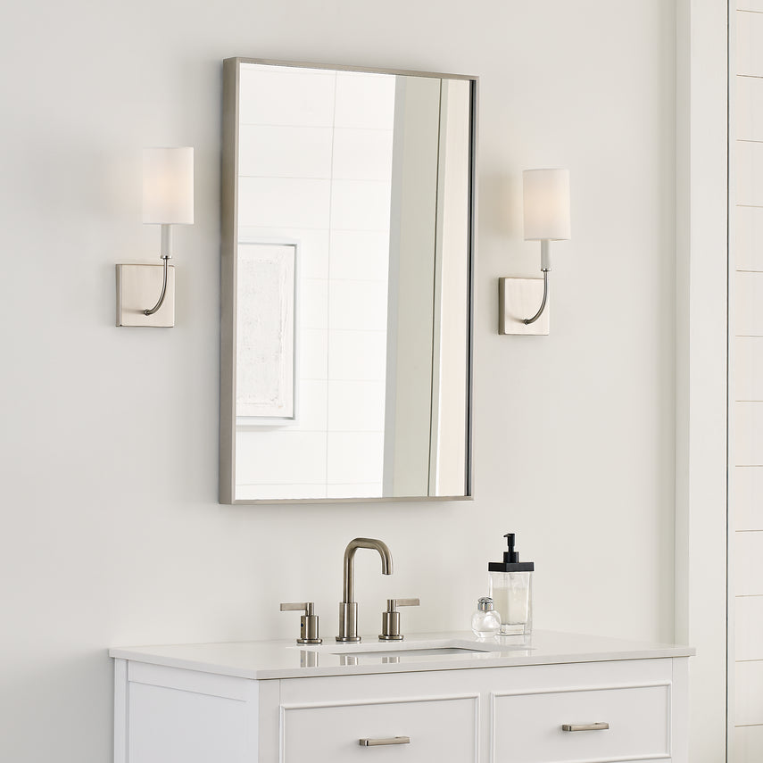 Greenwich One Light Wall / Bath Sconce Nickel