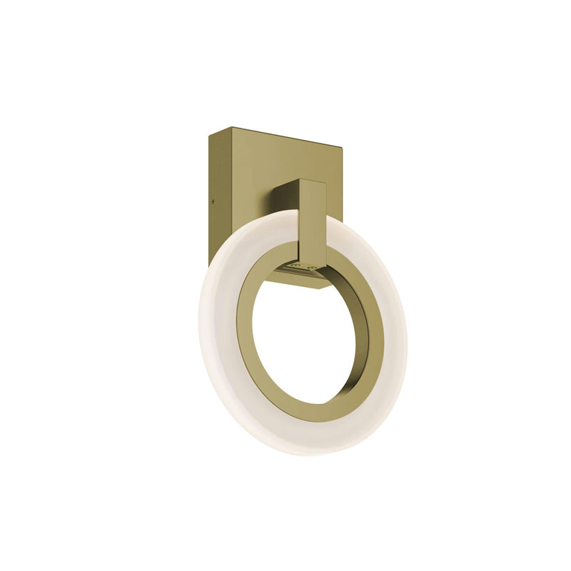 Halo Led Sconce Brass
