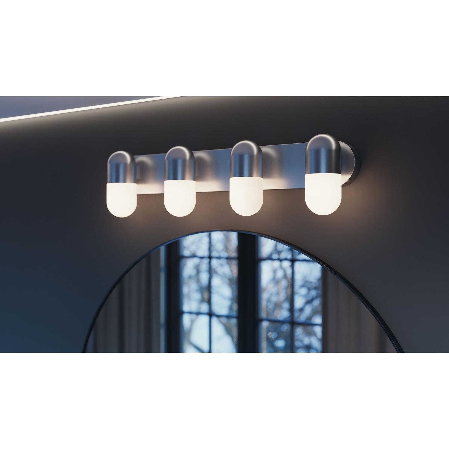 Irvine 33" Led Vanity Nickel