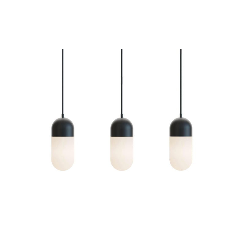 Irvine 3" Linear Pendant Black