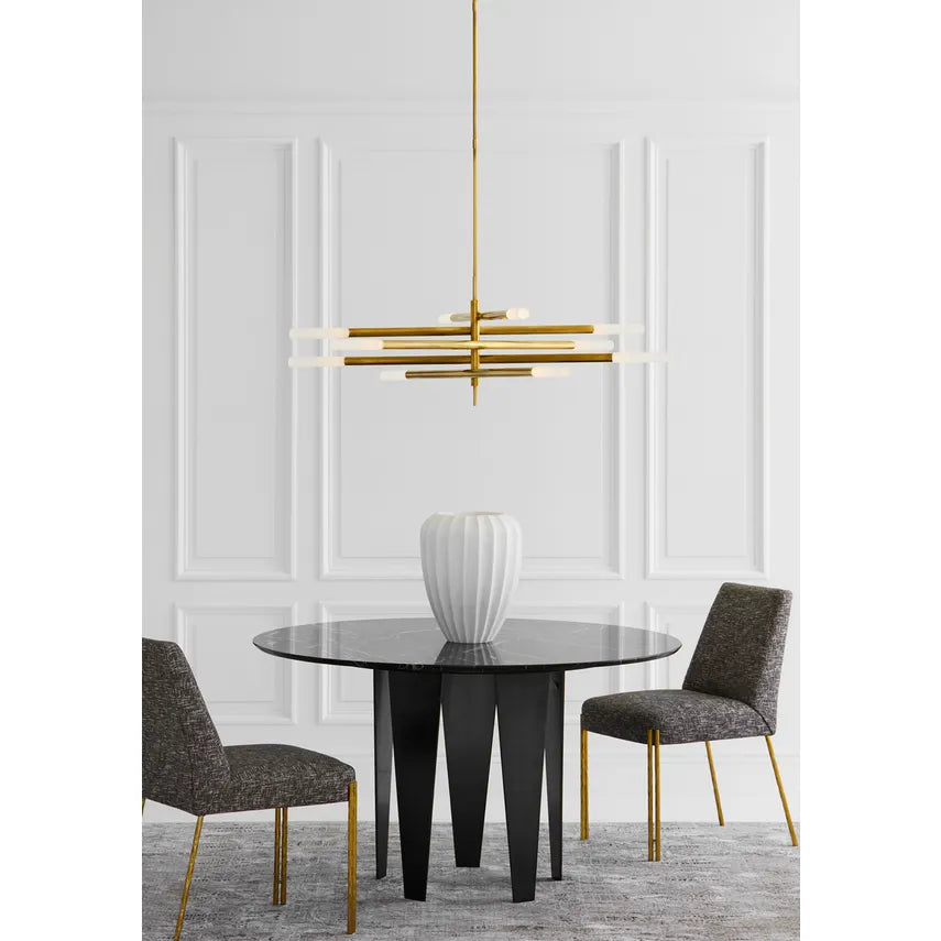 Rousseau Grande Ten Light Articulating Chandelier