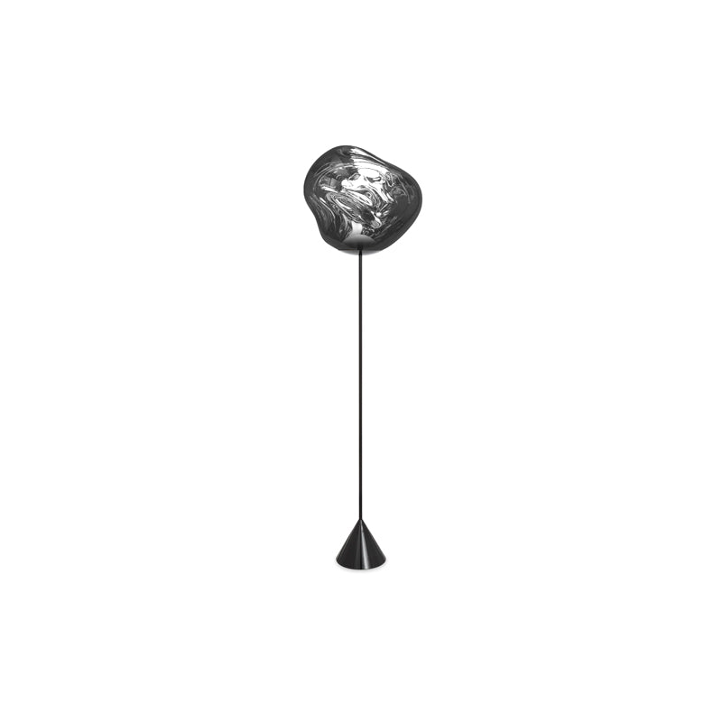 Melt Slim Cone Floor Light Silver
