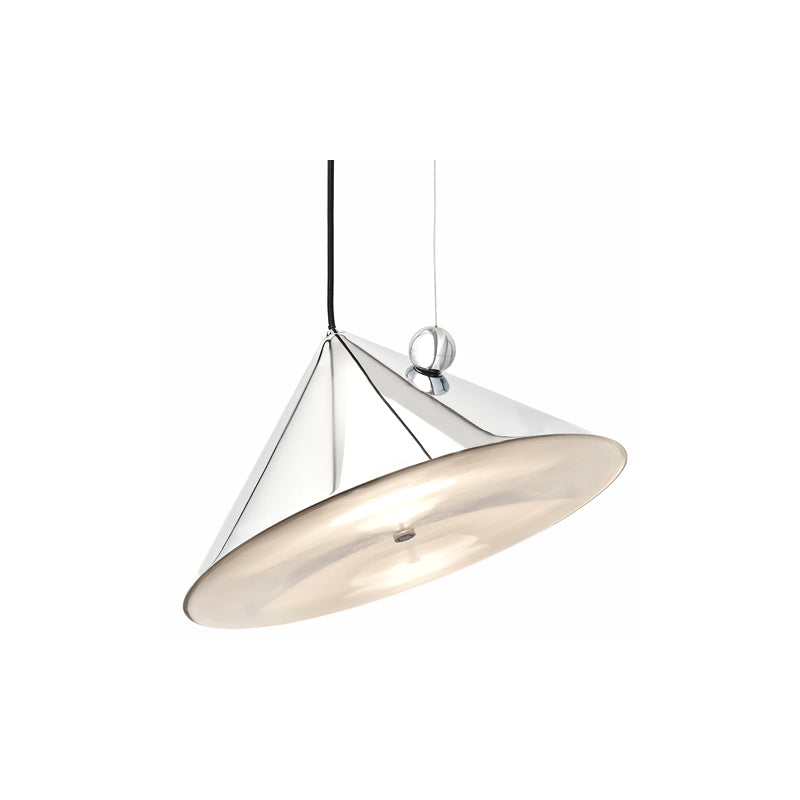 Pose Large Pendant Light Silver
