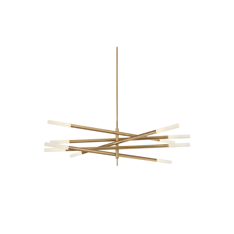 Rousseau Grande Ten Light Articulating Chandelier