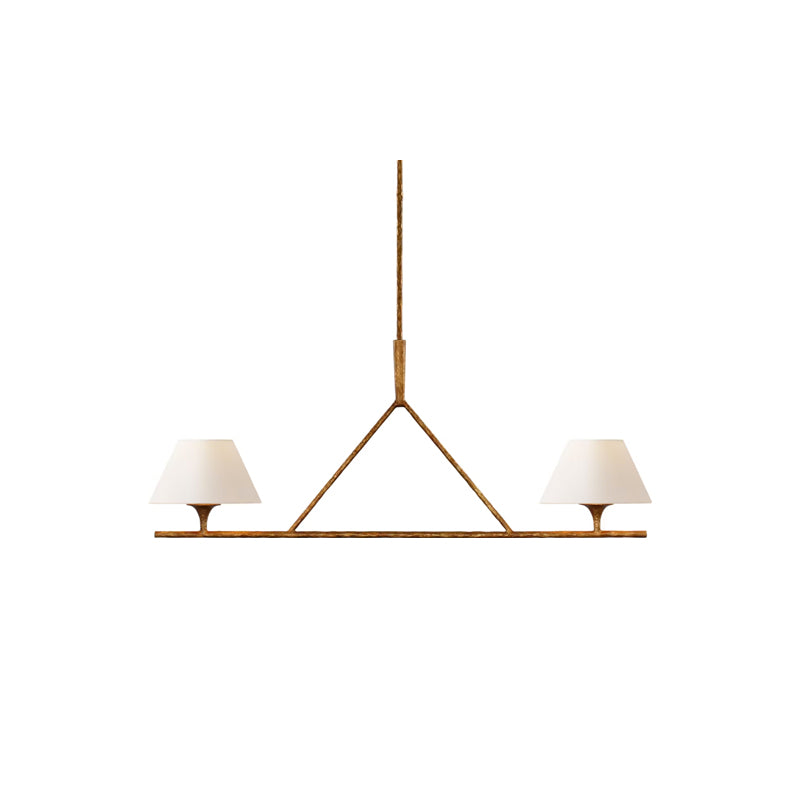 Cesta Large Linear Chandelier Gold