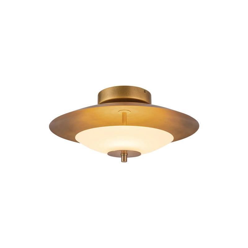 Prescott Brass Semi-Flush Mount