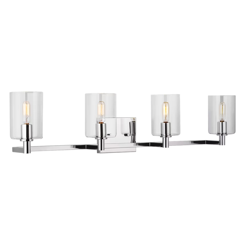 Fullton 4-Light Bath Sconce Chrome