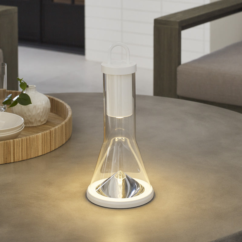 Kandella Accent Table Lamp White